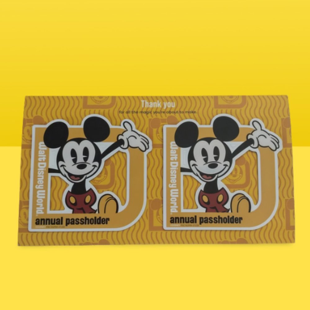 Disney Annual Passholder Magnets